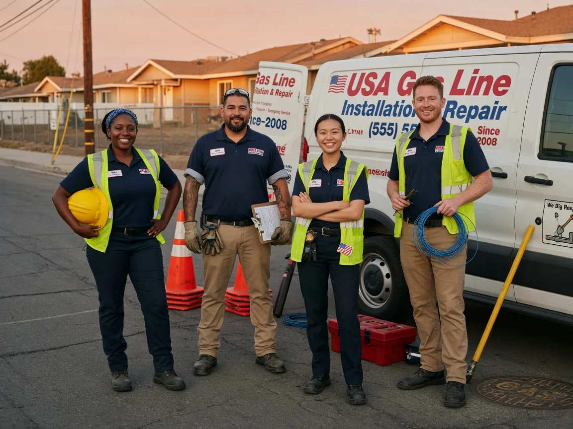 Gas Line Installation company in Foothill Ranch, CA